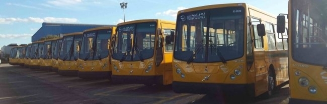 Changement d’itinéraire de groupes de lignes bus